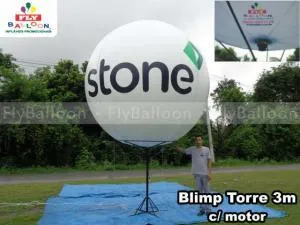 balão inflável roof top em Blumenau