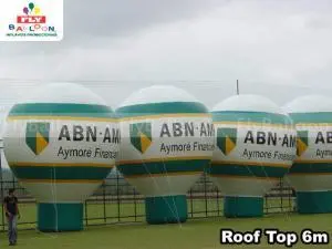 baloes inflaveis promocionais roof top ABN AMRO aymore financiamentos