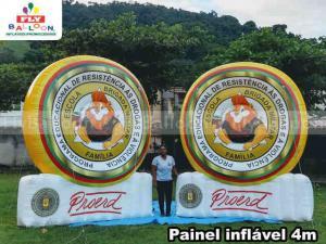 paineis inflaveis promocionais PROERD brigada militar do RS