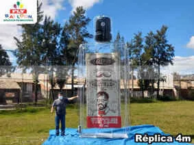 réplica inflável promocional aromatizante para veículos natuar centralsul