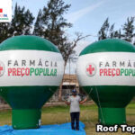 balões infláveis promocionais farmácia preço popular