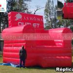 poltrona inflável gigante promocional le home outlet