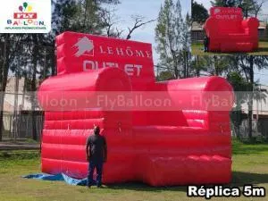 poltrona inflável gigante promocional le home outlet