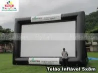 Tela de Cinema Inflável Unipampa