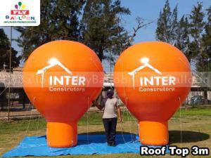 balões infláveis promocionais inter construtora