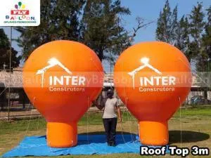 balões infláveis promocionais inter construtora