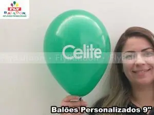 Balões personalizados em Santa Rita do Trivelato