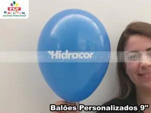 baloes personalizados tintas hidracor