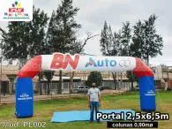 Pórtico inflável em Cotia