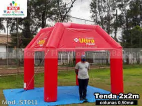 tenda inflável promocional drogarias ultra popular