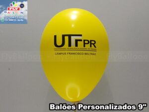 balões personalizados UTFPR campus francisco beltrão