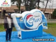 Logomarca Inflável Sorvetes Guri