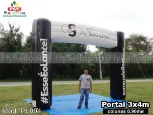 pórtico inflável promocional sumaré leilões