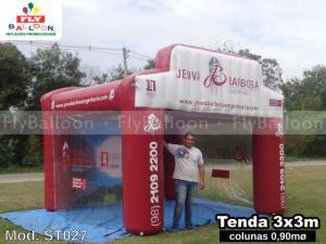 Tenda inflável em Mogi das Cruzes