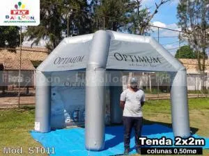 Tendas infláveis em Pirapora