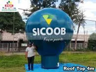 Balão promocional em São José dos Campos