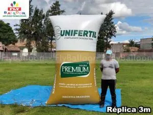 inflável promocional unifertil adubo premium