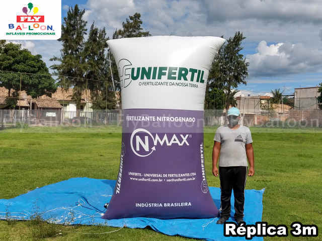 inflável promocional unifertil fertilizante nitrogenado