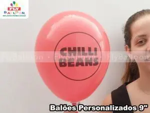 Balões personalizados em João Câmara