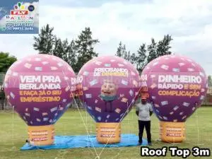 baloes inflaveis promocionais vem pra berlanda