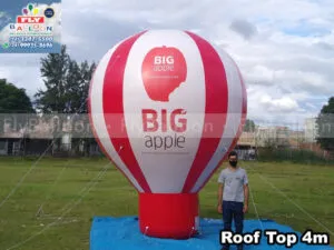 balão inflável promocional big apple aromatizantes