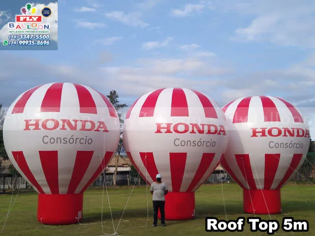 balões promocionais consórcio honda