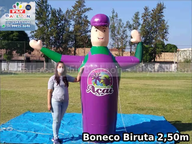 boneco biruta universo do açai