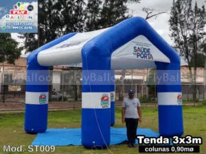 Tenda inflável em Lorena