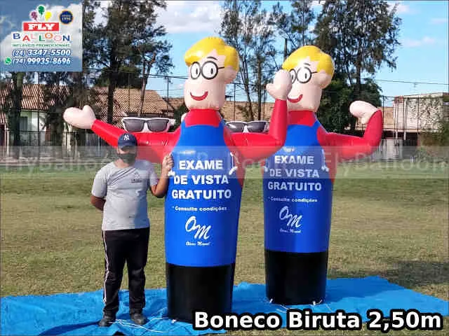 bonecos infláveis biruta óticas miguel