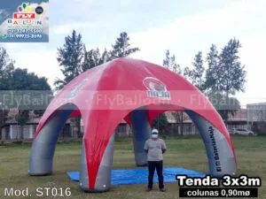 Tenda inflável em Barretos
