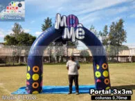 Pórtico inflável em Venda Nova do Imigrante