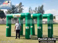 Pórticos infláveis em Taubaté