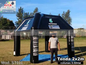 Tenda inflável em Confins