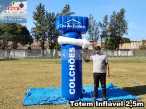 totem inflável promocional em Ananindeua