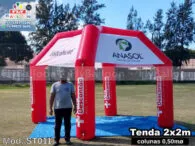 Tendas infláveis em Macaé