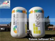 Totens Infláveis Gigantes Prefeitura Boa Vista