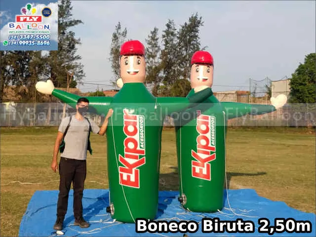 bonecos infláveis biruta ekipar acessórios