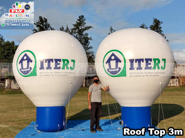 balões infláveis promocionais iterj