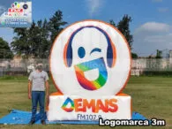 Logotipo Inflável em Curitiba