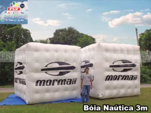 boia náutica inflável gigante promocional mormaii