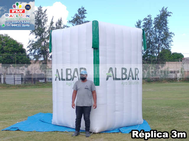 replica inflável gigante promocional bigbag albar agro solutions