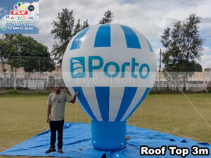 balão inflável promocional porto companhia de seguros