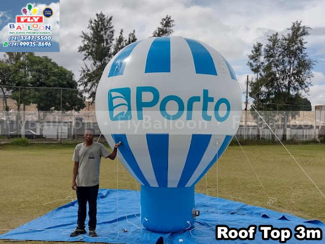 balão inflável promocional porto companhia de seguros