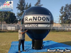 balão inflável promocional randon megatec
