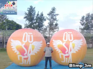balão inflável roof top em Mauá