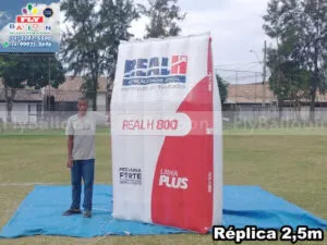 inflável gigante promocional real h nutrição e saúde animal REAL H 800 PLUS