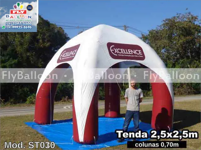 tenda inflável promocional excellence