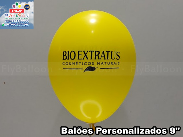 balão personalizado bio extratus cosméticos naturais