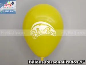 balão personalizado blue park