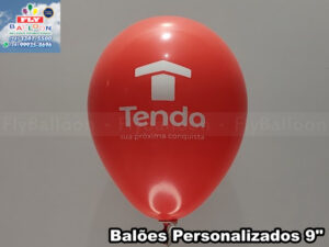 balão personalizado construtora tenda